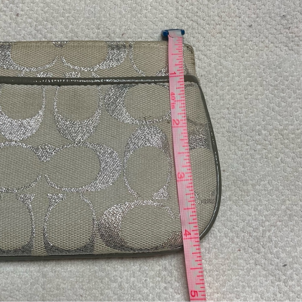 Coach Signature Monogram Wristlet - image 7